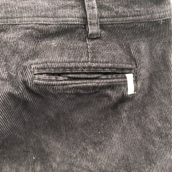 NWT Woolrich Womens Corduroy Pants Size 16 Black Straight Leg Classic Casual Y2k - Picture 15 of 16
